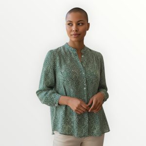 חולצת אמה ירוקה עם חברבורות