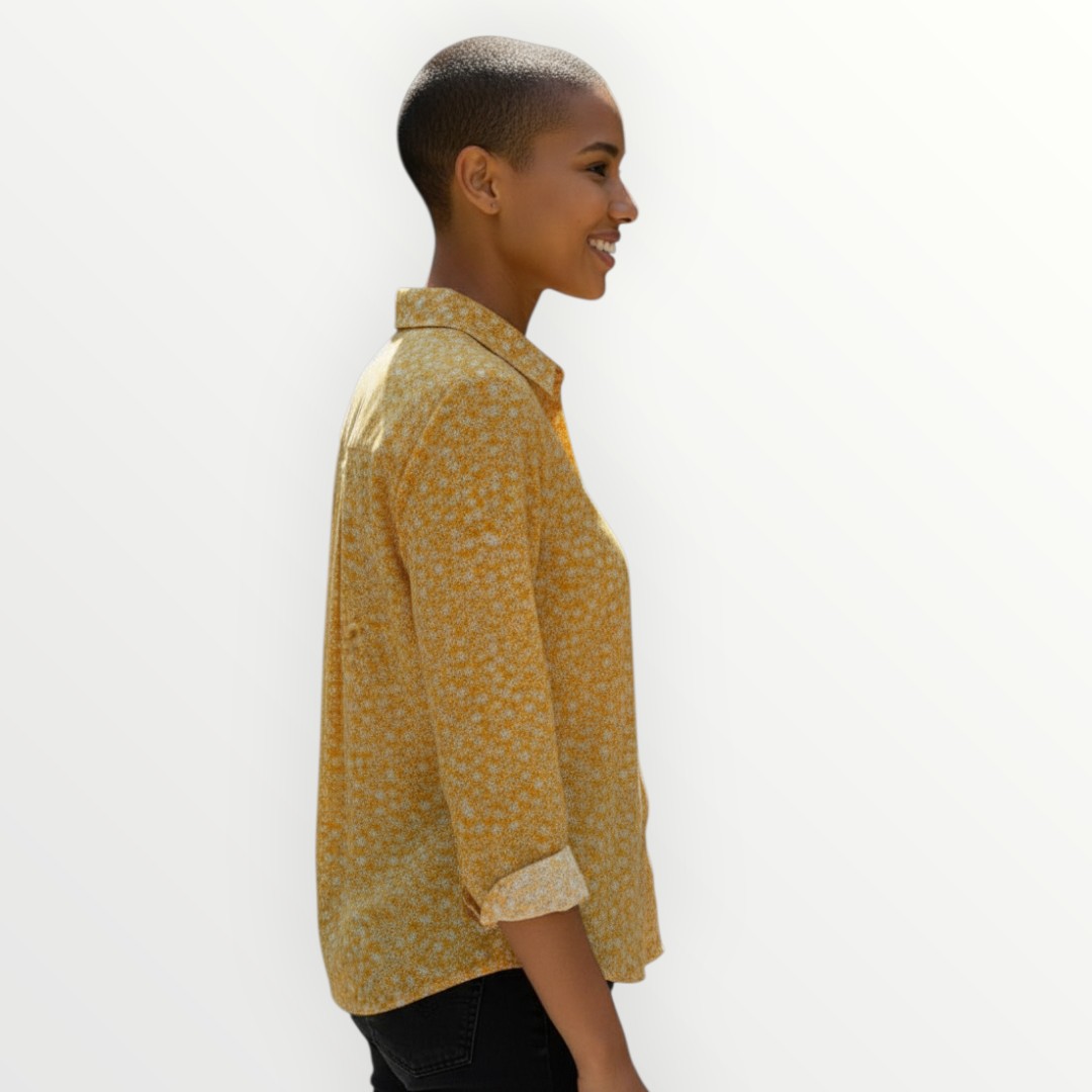 חולצת אמילי פרחונית – תמונה 2